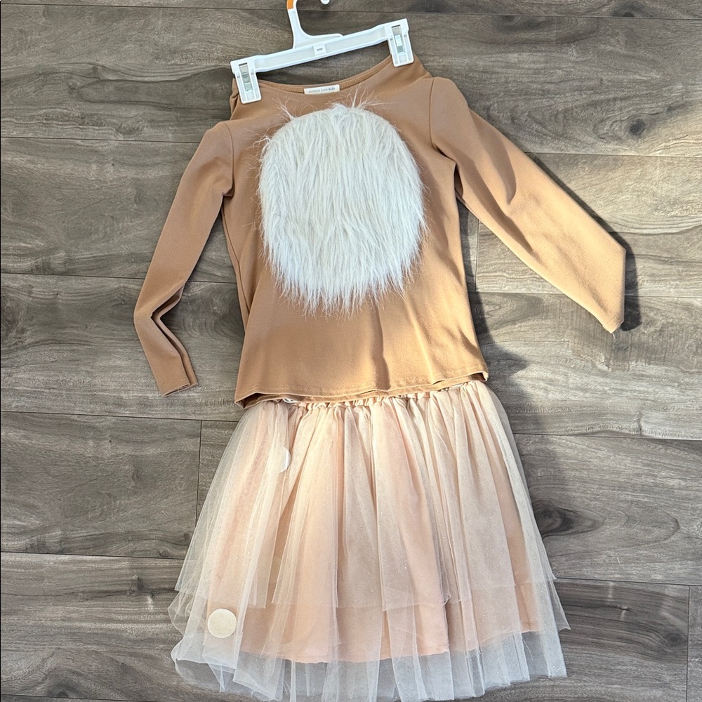 WOODLAND DEER TUTU HALLOWEEN COSTUME Size 7-8